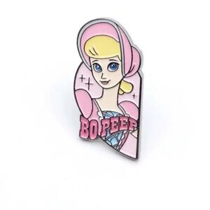 Toy Story Enamel Pin, Bo Peep Pin, Woody’s Girlfriend Enamel Pin